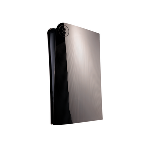 PS5 Slim Cover Midnight Chrom "Linien"