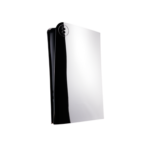 PS5 Slim Cover Hochglanz Chrom "Classic"