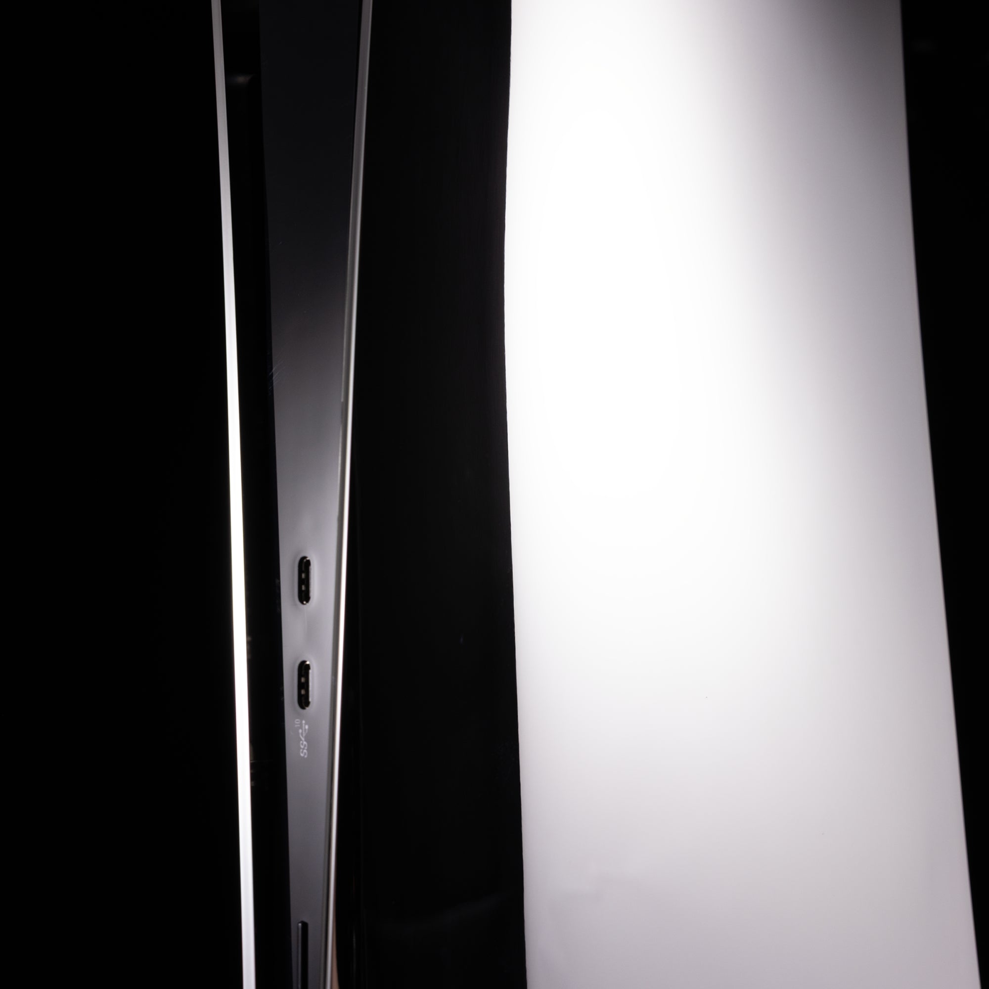 PS5 Slim Cover Hochglanz Chrom "Classic"