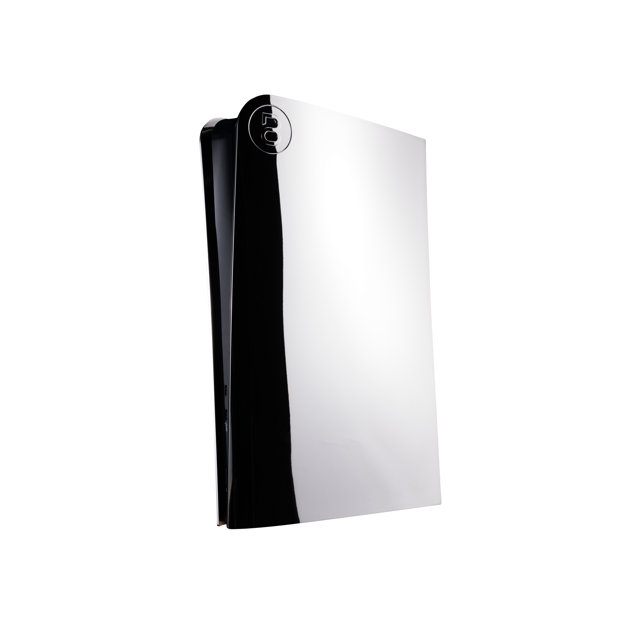 PS5 Slim Cover Hochglanz Chrom "Classic"